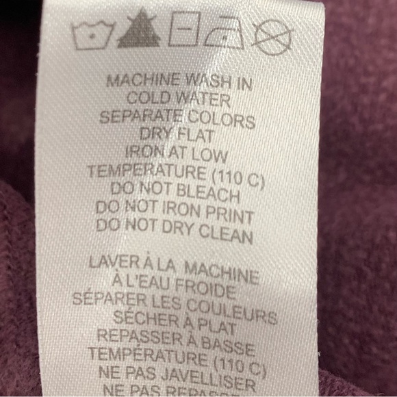 Lolë Organic Cotton Blend Full Zip Athletic Jacket Sz M - Picture 7 of 9